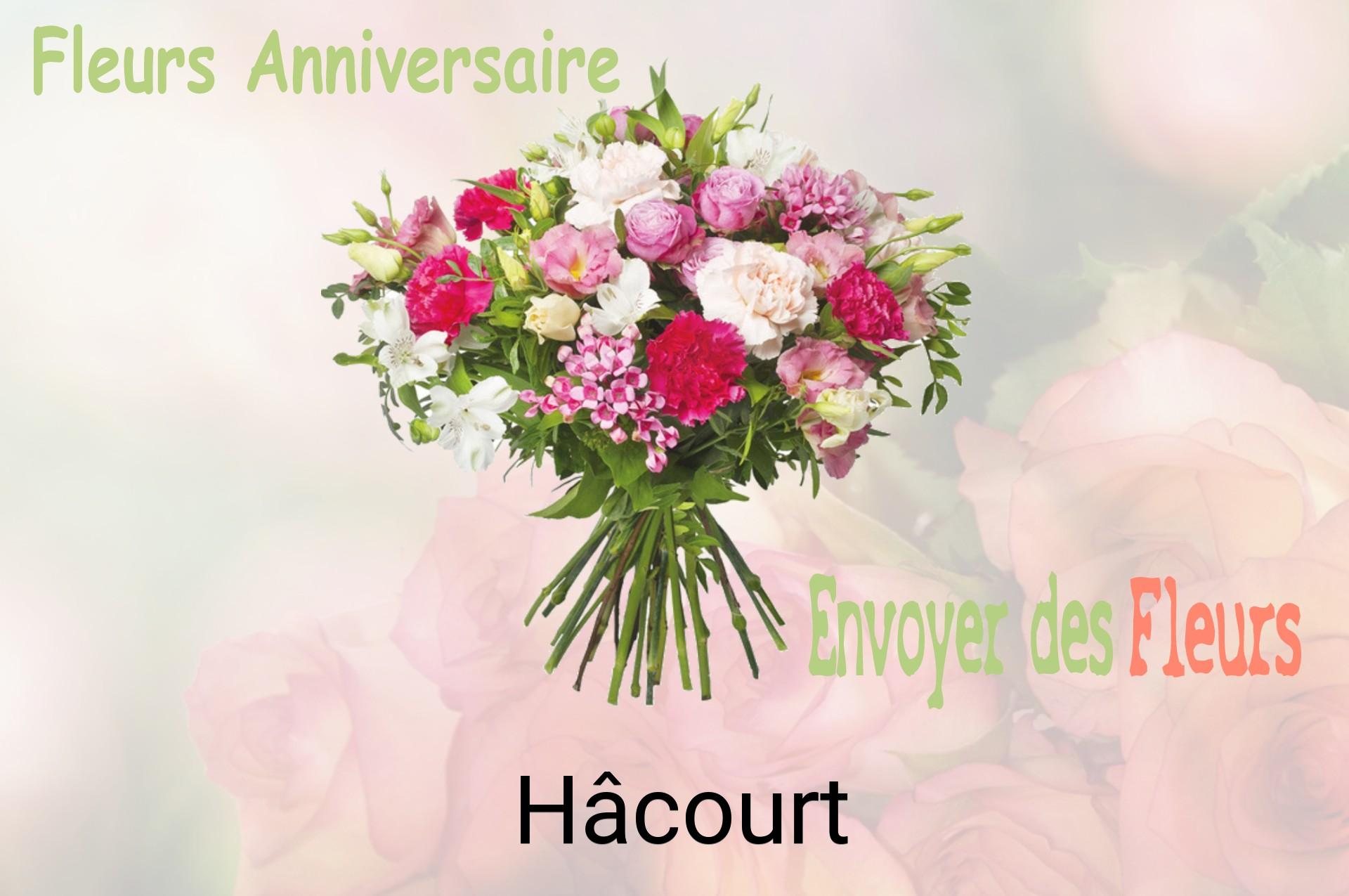 Bouquet de fleurs d’anniversaire livré à Hâcourt